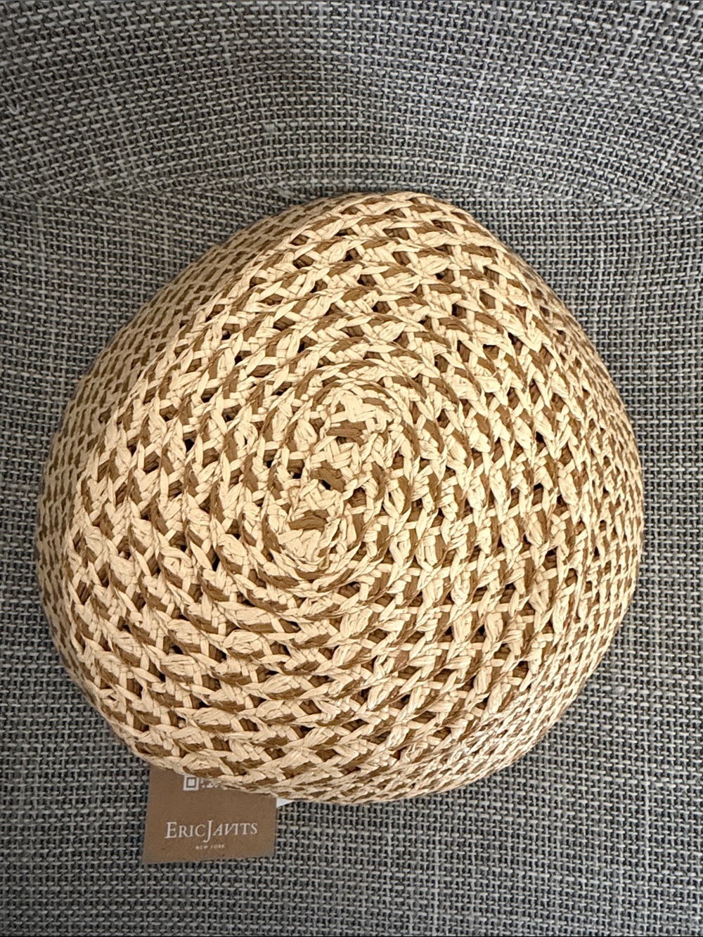 NWT Eric Javits Squishee Mita II Hat in Peanut - Picture 3 of 4